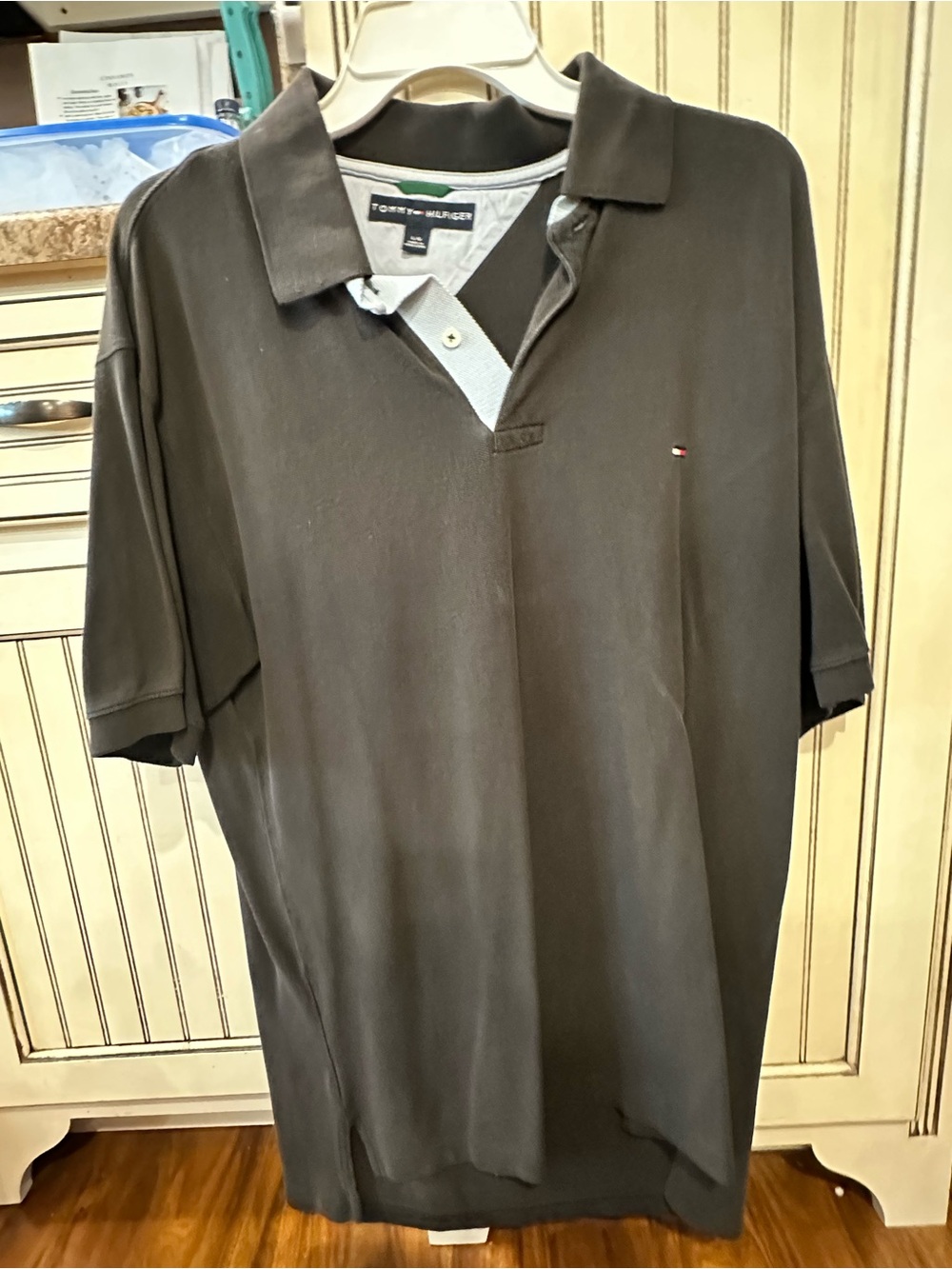 Tommy Hilfiger Men's Polo Shirt - Dark Brown